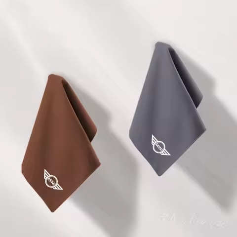 Car Suede Double Sided Cleaning Towel Wash Towels for MINI WORKS Cooper One JCW R60 R57 R55 R56 R53 