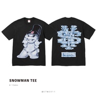 ETW [Taichung Store] Supreme 25FW Snowman Tee Diamond LOGO Short T