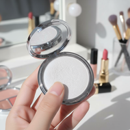 KAKASHOW 10g Wet-Glow Cream-to-Powder Highlighter Balm Single Shade Portable Mirror  KAKASHOW 10g We