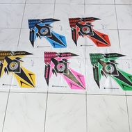 2-COLOR BATIK SUKHOI KITE PAPER (50 SHEETS)