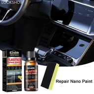LOOKSHOW 50ML Car Plastic Coating Restorer Back To Black Gloss Auto Plastic Renovation Agent Restori
