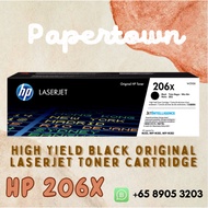 HP 206X High Yield Black Original LaserJet Toner Cartridge