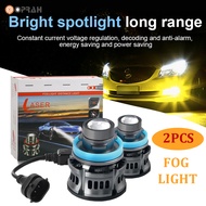 【2PCS】Automotive Laser Headlight Bulbs H7 9005 HB3 9006 HB4 H8/H9/H11 LED Projector Fog Light 3000k 