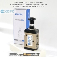 Mechanical Hand Pull/ Hand Draw Valve/ - 3R210-08 (Drat1/4") - 3/s2