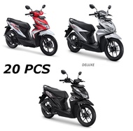 Baut Klip Cengkeh M6/ Klip Body Plastik Rivet M6 Beat Esp 2015-2018 Beat Delux/Street 2018 2023