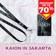 LANYARD + ID CARD HELLO KAI IN IDCARD KAION CONCERT PC CARD HOLDER KAI EXO KIM JONGIN/