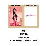 RED VELVET PHOTOCARD TWO SIDES THICK JOY IRENE YERI SEULGI WENDY