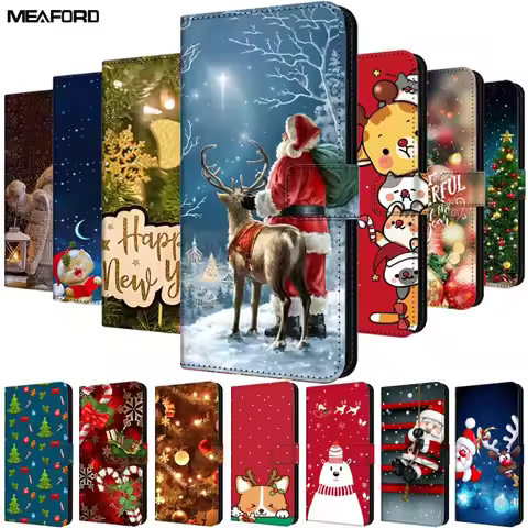 Leather Wallet Case For Motorola G06 G86 Power G56 Stand Magnetic Flip Case For Moto G 56 86 06 Chri