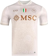 SSC NAPOLI Unisex Maglia Gara Away Ea7 T-Shirt (Pack of 3)