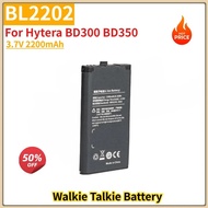 BL2202 High Quality Battery 3.7V 2200mAh for Hytera BD300 BD350 Walkie Talkie Brand New Replacement 