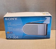 新力牌SONY ICF-304 中古AM/FM RADIO