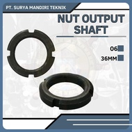 NUT OUTPUT SHAFT 06 (36MM)