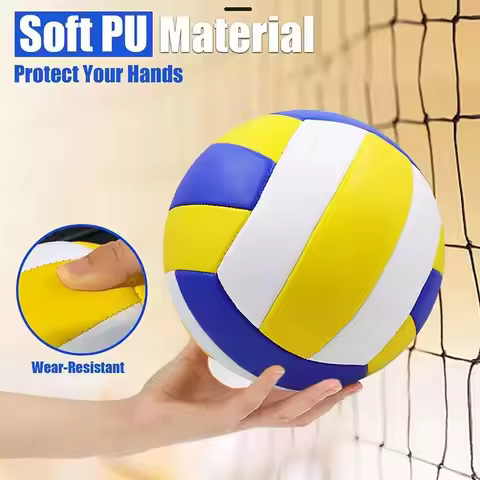Professional Volleyball Game Ball for Youth Beginners Indoor Practice Ball Outdoor Beach Volleyball