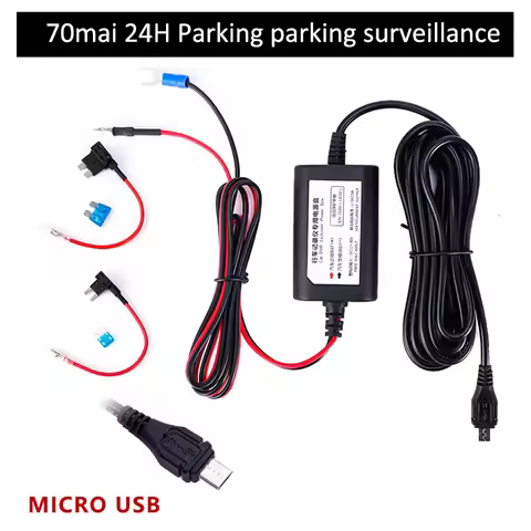 for 70mai hardware kit parking surveillance cable 70mai A800S Cam WIDE PRO Plus+ A500S Hardwire Kit 