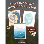 Bible Verse Encouragement Christian Card – Inspirational Gift Idea (Personalized)