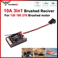 DUMBORC 3in1 Reciver 2.4GH 10A 5V/2A 2S LiPo BEC With Gyro Light Controlle For RC Car Boat
