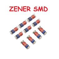DIODE ZENER 3V3 4V7 5V1 5V6 6V2 24V SMD SMT