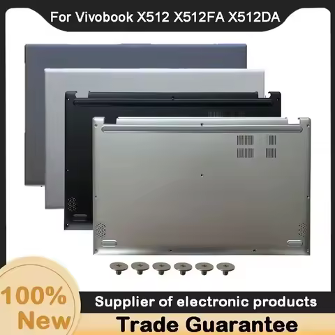 New For ASUS Vivobook X512UF X512FA X512DA X512UA X512UB F512UA F512D F512 F512F LCD Back Cover Bott