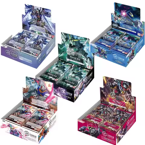 Genuine Bandai Gundam Battle TCG Booster Pack Newtype Rise GD-01 Freedom Ascent GD-05 Basic Starter 