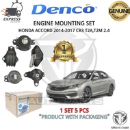 #DENCO#ENGINE MOUNTING SET HONDA ACCORD 2013-2017 CR7 T2A,T2M 2.4 (
