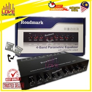 LCK ROADMARK 4BAND PARAMETRIC EQUALIZER PRE AMP AUDIO EQUALIZER