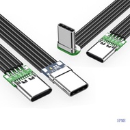 SUP Type-C Male To Female Fast Charging Cable Support 2A Power Cable Bend Straight