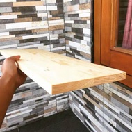 Dutch teak board shelf 40x20