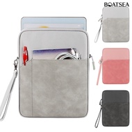 [BOA] Laptop Handbag Multi Pockets Large Capacity Shockproof Anti-scratch Sleeve Bag Protective Portable Tablet PC Storage Bag Computer Accessories for iPad 7.9-8in/ 9.7-10.8in