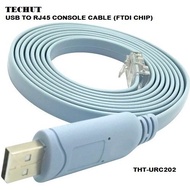 CISCO USB to LAN RJ45 USB Male to RJ45 Male Console Cable 1.8 Meters