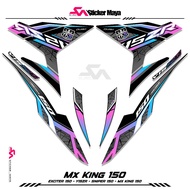 Striping Mx King 150 Sticker Y15zr Sticker Mx King150 Sniper150 Mxi Jupiter Mx Ink. Motif Sticker 20