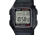 電子錶 [CASIO F-201WA] 卡西歐 石英電子錶[液晶面]時尚/潮/軍錶-[特價:500]