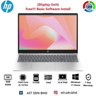 HP 15-fd0025nr 15.6"FHD Laptop Intel Core i3-1315U 8GB 512GB SSD Intel W11 (Display Unit)