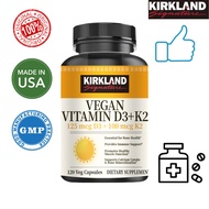 Vitamin D3 + K2 with Plant-Based Vitamin D 5000IU and 100mcg Vitamin K2 - Immune Support