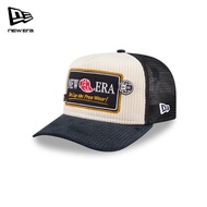New Era 59FIFTY A-Frame Pre-Curved New Era 59FIFTY® Day 2-Tone Navy Visor Chrome White Fitted Cap