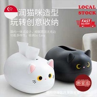 Cute Cat Tissue Box/ Tissue Box Holder / Tissue Box With Lid Tooth pick holder