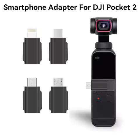 For DJI Osmo Pocket 2 Smartphone Adapter TYPE-C IOS Phone Data Connector Interface Handheld Gimbal C