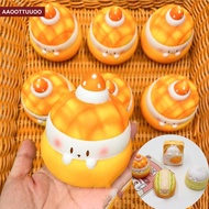 Simulated Food Squishy Toys Creative Press Sponge Fake Bread Pressure-relief Toys for Children