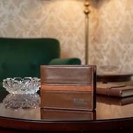 Rare Nation Line Leather Wallet Brown Bifold Men Premium Limited Edition