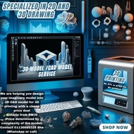 3D MODELLING SERVICE // 2D&3D DRAWING // STL // 3D PRINTING