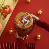 Empty Chinese New Year CNY Goodies Cookies Tin Box Container (Rabbit Year) for Pineapple Tarts / Snacks