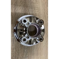 hub spoket chrome yamaha y125zr(sport rim )/clutch hub chrome