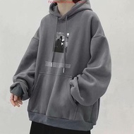 5 Color Hoodie 【M-8XL】Korean style trendy men's hoodieHip-hop style Hoodie oversize hoodie Men's Hoo