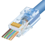 คีมย้ำหัวแลน คีมเข้าหัวแลน RJ45 Cat7 cat6 cat5e cat5 RJ11 6P ได้ทั้งหัวธรรมดา UTP และหัวทะลุ STP รับ