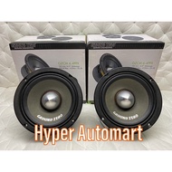 (USED) 2PCS Ground Zero Germany 6.5"Inch Car Pro Audio PA Midrange Mid Bass Speaker (GZCM 6-4 PPX) K