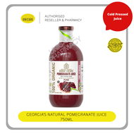 GEORGIA’S NATURAL POMEGRANATE JUICE 750ML | Jus Delima