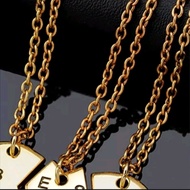 BFF Love Heart Friendship Pendant Chain Necklace