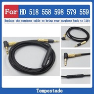 Suitable for HD518 HD558 HD598 HD595 HD559 HD569 HD579 HD599 Headphone Cable Audio Cable Adapter Cab