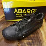 Abaro Kasut Sekolah Full Pvc Bertali