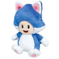 日本原裝正版 Super Mario 3D世界 系列公仔 doll s size 貓咪奇諾比奧 Neko Toad 高19cm
