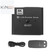 8K DisplayPort Switch 2 in 1 Out/ 1 in 2 Out Display Port DP Switch Supports 8K30Hz 4K120Hz for PC M